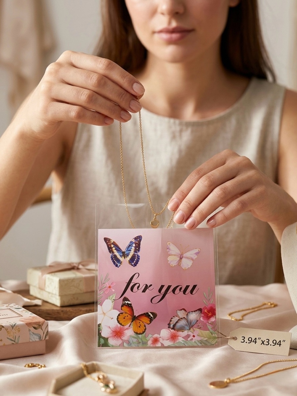 590pcs Shipping Bundle 30 Poly Mailers, 30 Gift Bags, 30 Cards & 500 Stickers - Picture 16 of 16